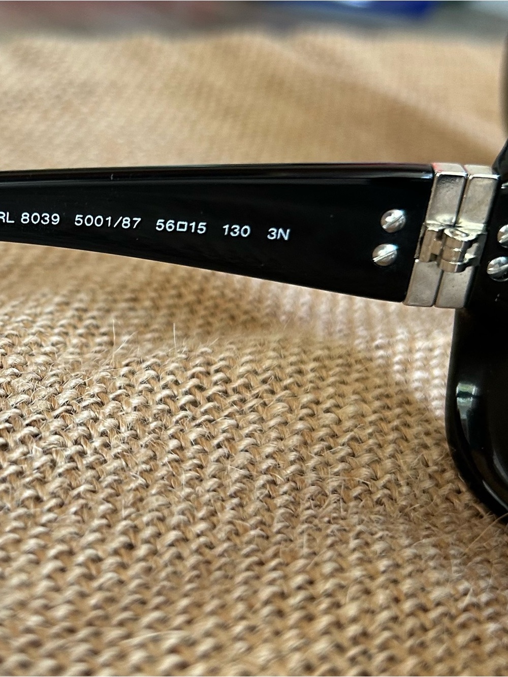Ralph Lauren Black Oversized Square Sunglasses - Picture 4 of 8